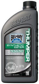 Масло моторное Bel-Ray THUMPER Racing Works Engine Oil [1л], 10w-60 99551-B1LW фото