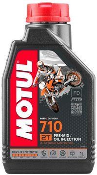 Масло моторное MOTUL 710 2T (1L) 104034 фото