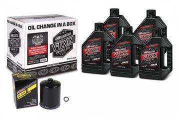 Комплект Maxima V-TWIN MILWAUKEE-EIGHT Quick Change Kit - Syntetic [Black], 20w-50 90-129015PB фото