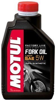 Масло вилочне MOTUL Fork Oil Light Factory Line SAE 5W (1L) 112956 фото