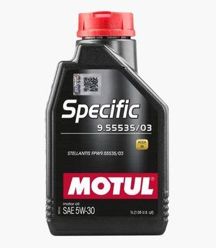 Олива моторна MOTUL SPECIFIC 9.55535/03 5W-30 1L 113662 фото