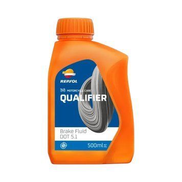 Гальмівна рідина Repsol Qualifier Brake Fluid Dot 5, 0,5л RPP9002BID фото
