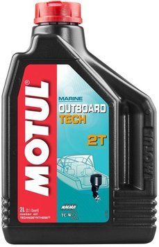 Масло моторное для лодок MOTUL Outboard Tech 2T (2L) 101726 фото