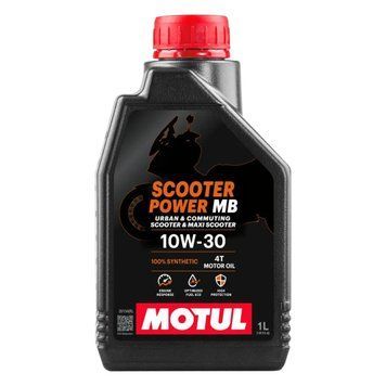 Масло моторное MOTUL Scooter Power 4T SAE 10W30 MB (1L) 105936 фото
