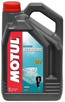 Масло моторное для лодок MOTUL Outboard 2T (5L) 101734 фото