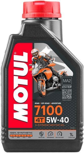 Масло моторне MOTUL 7100 4T SAE 5W40 (1L) 104086 фото