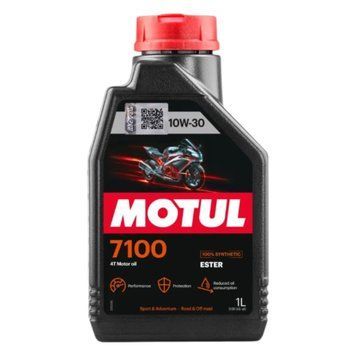 Масло моторное MOTUL 7100 4T SAE 10W30 (1L) 104089 фото