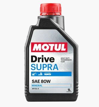 Олива трансмісійна MOTUL DRIVE SUPRA 80W 1L 114452 фото