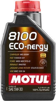 Олива моторна MOTUL 8100 Eco-nergy SAE 5W30 (1L) 102782 фото
