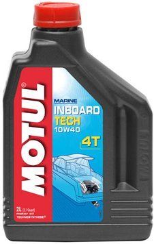 Масло моторное для лодок MOTUL Inboard Tech 4T SAE 10W40 (2L) 106417 фото