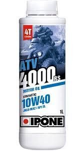 Моторное масло IPONE ATV 4000 RS 10W40 1л 800167 фото