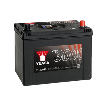 Аккумулятор Yuasa 12V 72Ah SMF Battery Japan YBX3030 (0) YBX3030 фото