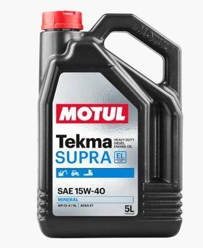Моторна олива MOTUL TEKMA SUPRA 15W-40 EL 5L 114209 фото