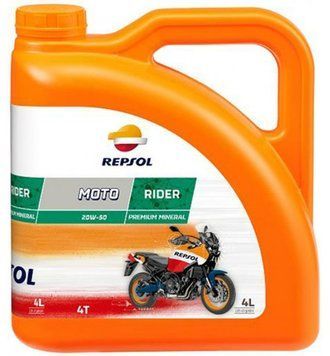 Масло моторне Repsol Moto Rider 4T 20W50, 4л RP165Q54 фото