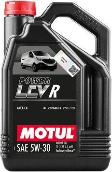 Масло моторное MOTUL Power LCV V SAE 5W30 (5L) 109907 фото