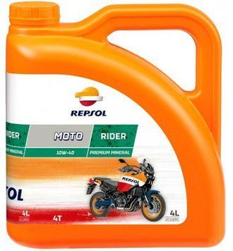 Масло моторне Repsol Moto Rider 4T 10W40, 4л RP165N54 фото