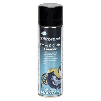Очищувач ланцюга і гальм SILKOLENE Brake & Chain Cleaner, спрей 0,5л 601398360 фото
