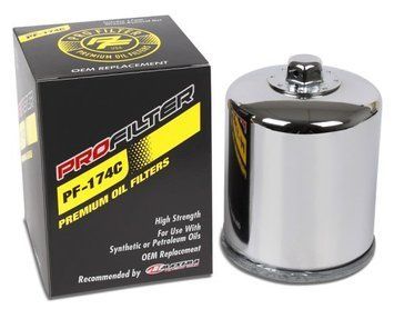 Фильтр ProFilter Premium Oil Filter [Chrome], Spin-On PF-174C фото