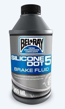 Гальмівна рідина Bel-Ray DOT 5 Brake Fluid SILICONE [355мл], Silicone 99450-B355W фото