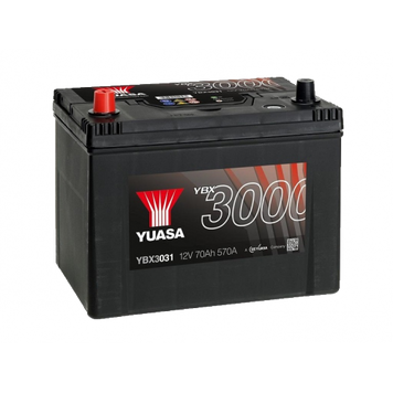 Аккумулятор Yuasa 12V 72Ah SMF Battery Japan YBX3031 (1) YBX3031 фото