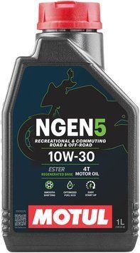 Масло моторное MOTUL NGEN 5 4T SAE 10W30 (1L) 111817 фото