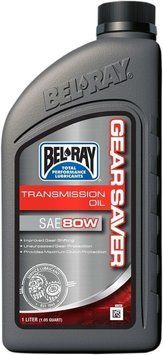Масло трансмиссионное Bel-Ray Gear Saver Trans Fluid [1л], 80w 99250-B1LW фото