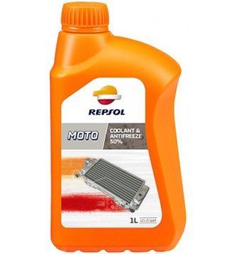 Охлаждающая жидкость Repsol Moto Coolant & Antifreeze 50%, 1л RP714W51 фото