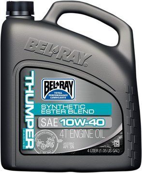 Масло моторное Bel-Ray THUMPER Racing Engine Oil [4л], 15w-50 99530-B4LW фото